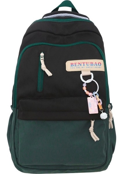 2023 Yeni Trendy Sırt Çantası Kadın Okul Çantası Ortaokul Öğrencisi Moda Büyük Kapasiteli Rahat Basit Sırt Çantası (Yurt Dışından)