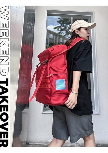 Sırt Erkek Seyahat ve Eğlence Tasarımı Kişilik Büyük Kapasiteli Sırt Çantası (Yurt Dışından) fırsatları