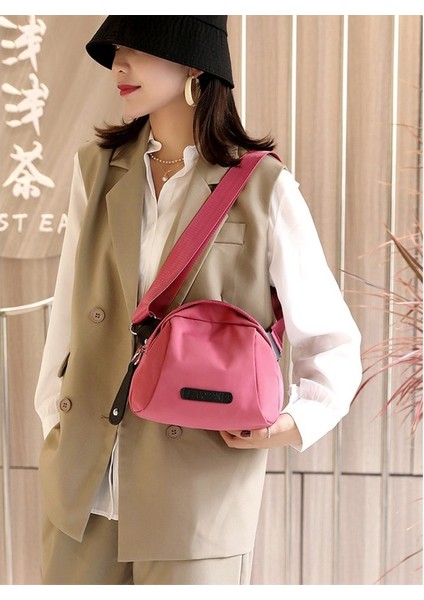 Kadın Çantası 2023 Trendy Fashion Beaver Büyük Kapasiteli Kabuk Çanta Hafif Tek Omuz Messenger Çanta Spor Çanta (Yurt Dışından) indirimleri