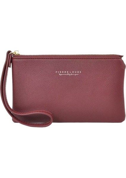 Basit Kadınların Küçük Cüzdanı, Küçük El Çantası, Güçlü Renk, Büyük Kapasitet Para Çantası (Yurt Dışından)