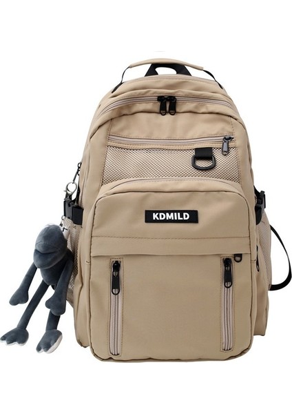 Cuhk Öğrenci Okul Çantası Büyük Kapasiteli Rahat Naylon Su Geçirmez Sırt Çantası (Yurt Dışından)