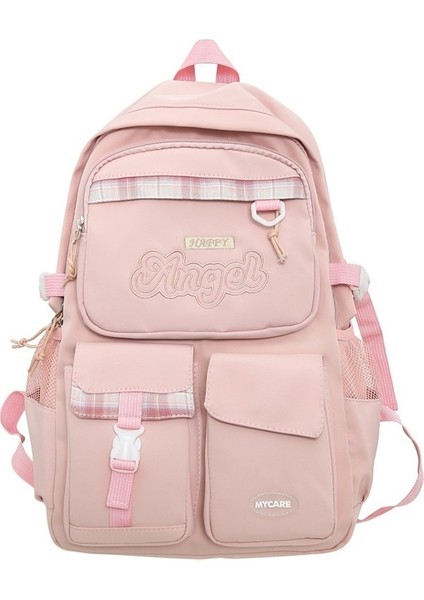 Eşleştirme Ortaokul Öğrencileri Okul Çok Cepli Kız Sevimli Sırt Seyahat Bagaj Sırt Çantası (Yurt Dışından) fırsatları