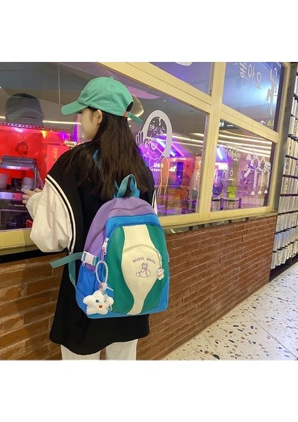 2023 Yeni Rishin Büyük Kapasiteli Orman Sırt Çantası Ortaokul Öğrencileri ve Ilkokul Öğrencileri Için Basit Çok Yönlü Sevimli Sırt Çantası (Yurt Dışından) indirimleri