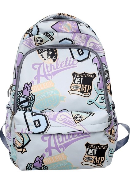 Erkekler, Ortaokul Öğrencileri 2023 Yeni Stil Kız Grafiti Ilkokul Öğrencileri ve Üniversite Öğrencileri Moda Sırt Çantaları (Yurt Dışından)