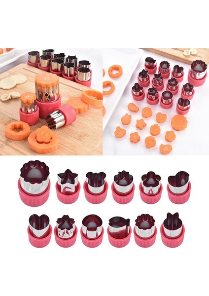 Sunnimix Çerez Kesiciler Sebze Kesici Şekiller Set Çocuklar Çocuklar Için Set Mor Pişirme (Yurt Dışından) fırsatları