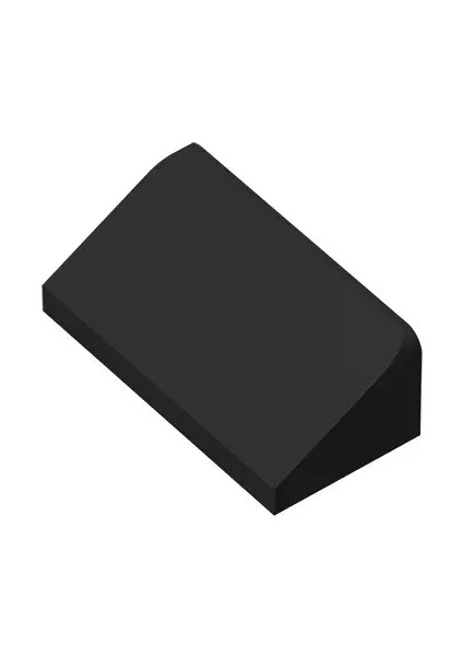 20PCS Moc Parçaları 85984 Yamaç 30 ° 1 x 2 x 2/3 Uyumlu Tuğlalar Diy Mble Yapı Taşları Parçacık Çocuk Bulmaca Beyin Oyuncak Hediye Renk: BLACK-20PCS (Yurt Dışından)