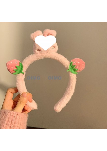 Yeni Sevimli Çizgi Film Kafa Bandı Kafa Bandı Kaymaz Peluş Kafa Bandı Saç Aksesuarları (Yurt Dışından)