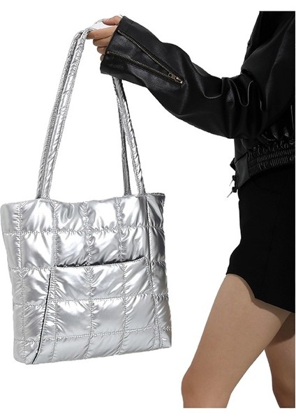 Sonbahar ve Kış Yeni Eşkenar Dörtgen Omuz Çantası Moda Ekmek Pamuk Çanta Kadın Sanat Büyük Kapasiteli Taşınabilir Rahat Çanta (Yurt Dışından) fiyatları