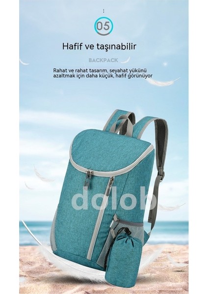 Sırt Çantası Yeni Büyük Kapasiteli Katlanabilir Çanta Hafif Su Geçirmez Dış Kaynaklı Seyahat Spor Sırt Çantası (Yurt Dışından) fırsatları