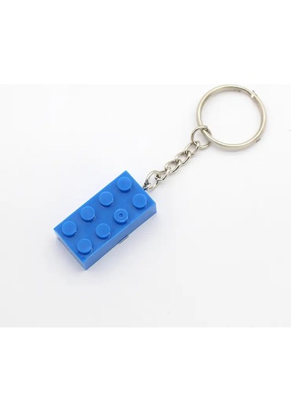 Dıy Keyhaın Trıck 2x4 Toplu Key Rıng Bıne Blows Bağlantılık Akleşmeleri Model Kadınları Toys Hediyleri Yaratıcı Renk: Mavi 5 Pcs (Yurt Dışından)