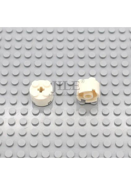 50PCS Moc Tuğla Parçaları 2x2 Yuvarlak Aks Deliği ile 3941 Eğitim Yapı Taşları Uyumlu Inşaat Montajları Dıy Oyuncak Renk: Kahverengi 50PCS (Yurt Dışından)