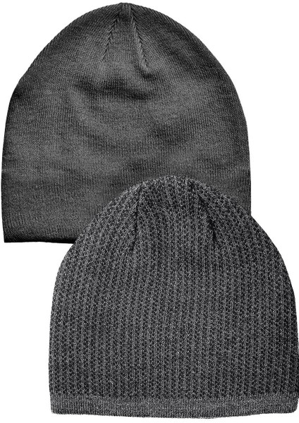 Çift Taraflı Doubleface Kumaş Unisex Bere--Zigana--