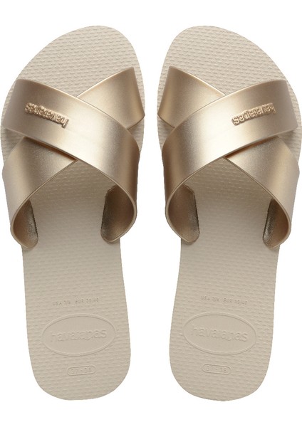 Aqua Metallıc Kadın Terlik 4148866