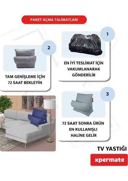 Tv Yastığı Boyun Bel ve Sırt Destekli Yastık Ameliyat Sonrası Yastık Hasta Yastığı Lacivert fırsatları
