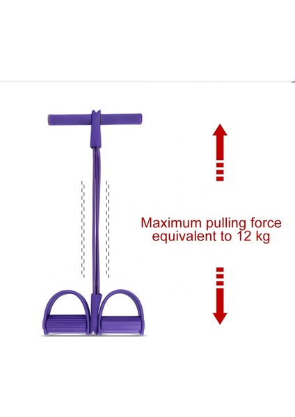 Pembe Tarzı Fitness Direnç Bantları Oturup Çekme Halatı 4 Tüp Pedallı Egzersiz Kapalı Spor Salonu Spor Eğitimi Elastik Bantlar Fitness Ekipmanları (Yurt Dışından) indirimleri