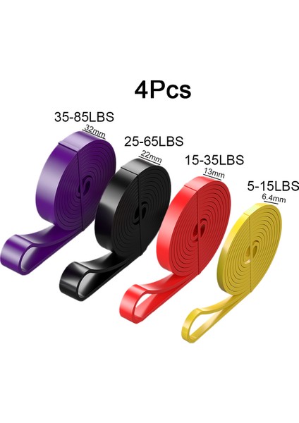 D Stilini Ayarla Pull Ups Assist Direnç Bandı Spor Salonu Gücü Güç Eğitimi Egzersiz Elastik Genişletici Lateks Kauçuk Unisex Fitness Ekipmanları (Yurt Dışından)