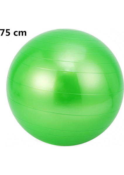 YEŞIL75CM Tarzı Fitness Sporları Yoga Topları Bola Pilates Spor Salonu Denge Topu Egzersiz Egzersizi Spor Salonu Ev Eğitimi Masaj Dengesi Fitball Ekipmanları (Yurt Dışından)