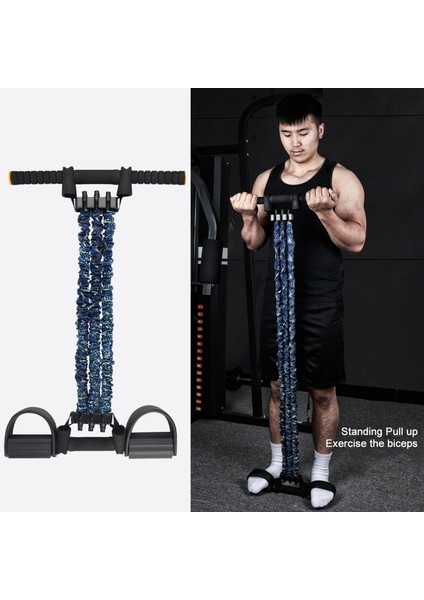 R Stili Spor Salonu Fitness Yoga Egzersizi Için Direnç Bantları, Kol Bel Bacak Basın Kas Egzersiz Göğüs Genişletici Için Elastik Sit Up Ekipmanları (Yurt Dışından) modelleri