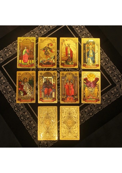 Masa Örtüsü A Tarzı 2021 Yeni Gelmesi Lüks Altın Varak Tarot Oracle Kart Kehanet Kader Yüksek Li Tarot Güverte Oyun Kartı Doğum Günü Hediyesi Içecek Oyunu (Yurt Dışından) indirimleri