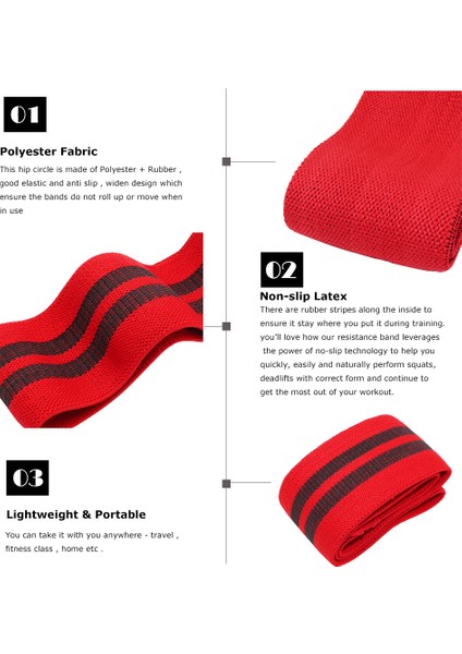 Gri M Stili Unisex Ganimet Bandı Kalça Daire Döngü Direnç Bandı Bacaklar Için Egzersiz Egzersizi Uyluk Glute Popo Çömelme Bantları Kaymaz Tasarım (Yurt Dışından) indirimleri
