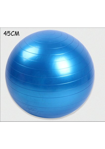 45CM Mavi Stil Yoga Topu Kalınlaşmış Patlamaya Dayanıklı Pvc Spor Topu cm 75CM 85CM Acemi Spor Fitness Denge Topu Yoga Topu (Yurt Dışından)