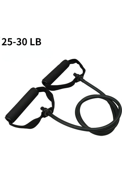 Siyah Stil Kolları ile 5 Seviye Direnç Bantları Elastik Halat Fitness Erkek Kadın Güç Eğitimi Ekipmanları Evde Egzersiz Ralli Cihazı (Yurt Dışından)