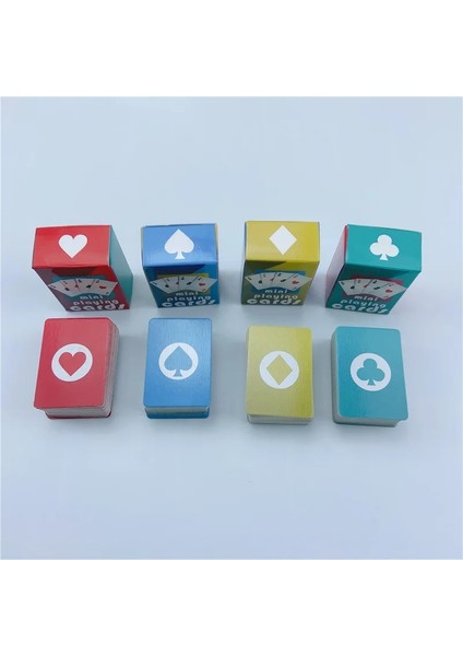 Sarı Stil Sevimli Mını Minyatür Oyunları Poker Mını Bebekler Için Oyun Kartları Minyatür Aksesuar Ev Dekorasyon Yüksek Li Kart Oyunu (Yurt Dışından) fırsatları