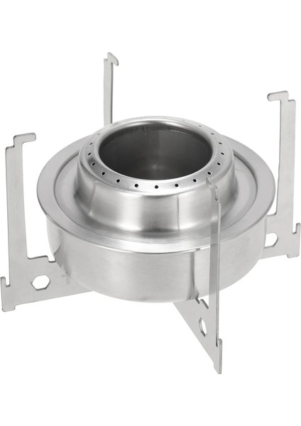 Soba Tarzı Tomshoo Mini Alkollü Soba Tepsisi Spirit Brülör Soba Taşınabilir Mini Ultralight Açık Kamp Sobası Fırın Çapraz Standlı Raf (Yurt Dışından) fiyatları