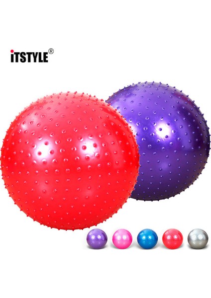 65CM Mor Tarzı Itstyle Spor Yoga Tükenmez Nokta Fitness Salonu Denge Topu Fitball Egzersiz Pilates Egzersiz Dikenli Masaj Topu 55CM 65CM 75CM 85CM (Yurt Dışından) indirimleri
