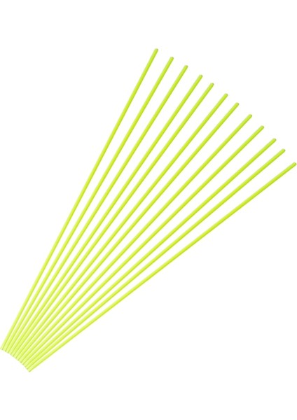 12 Adet Sarı Stil Okçuluk 30 "od Karbon Ok Milleri Ok Çekim Hedefi Dıy Longbow Olimpik Bileşik Yay Avcılık (Yurt Dışından)