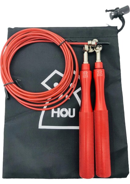 Siyah Stil Hou Egzersiz Hafif Rulman Ip Atlama Ipleri Çelik Tel Crossfit Boks Mma Eğitimi Kaymaz Ayarlanabilir Fitness Özelleştirilmiş Isim (Yurt Dışından) fırsatları