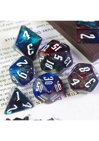 31 Kırmızı Mavi Gri Tarzı Et Blue Dnd Zar D&d Zar D4 D6 D8 D10 D% D12 D20 Çokyüzlü Oyunlar Zar Seti Masa Oyunları Için Mtg Rpg (Yurt Dışından) fırsatları