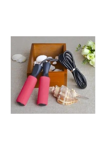 Kırmızı Stil Rayseeda 2.8 M Kadın Spor Atlama Ipi Sünger El Saplı Ip Atlama Ipi Bayanlar Atlama Oyun Spor Egzersiz Araçları Spor Aksesuarları (Yurt Dışından)