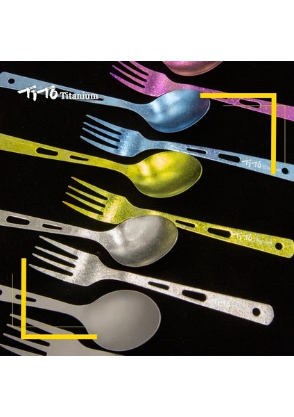 Yeşil Stil Tito Titanium Spork Sofra Kombinasyonu Açık Kamp Titanyum Alaşımlı Çatal Koleksiyonu Seyahat Bıçağı Pratik 3 Parça Set Titan (Yurt Dışından) fiyatları