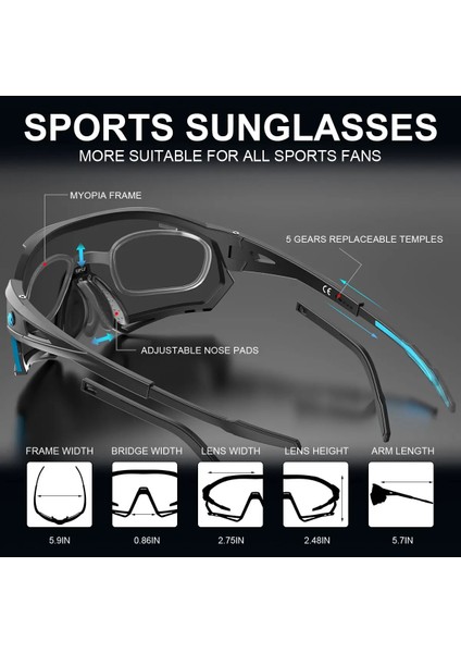 Renkler 05 Stili 3 Mercek X-Tıger Yeni Bisiklet Gözlükleri Mtb Bisiklet Koruma Gözlükleri Koşu Balıkçılık Sporları Erkek Kadın 5 Lens Polarize Bisiklet Güneş Gözlüğü (Yurt Dışından) indirimleri