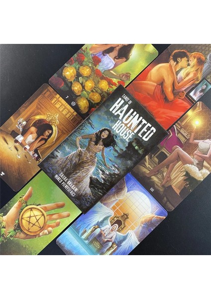 TT70 Tarzı Yeni Jane Austen Tarot Güverte Kartı Ingilizce Tarot Kartı Oracle Kartı, Yetişkinler Için Kehanet Tahtası Oyunu, Pdf Rehberliği ile (Yurt Dışından) modelleri