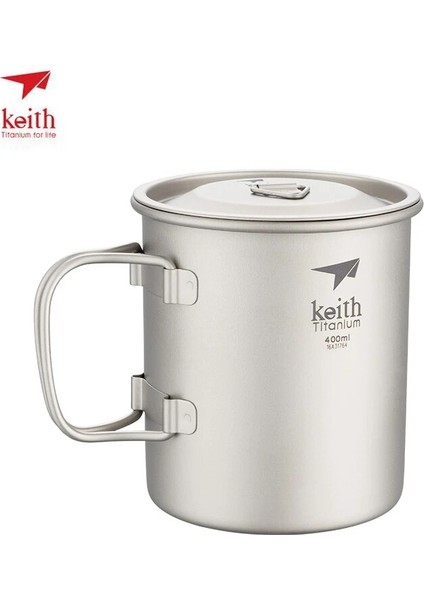 220ML Tarzı Keith Titanyum Bardak Titanyum Su Kupaları Katlanır Saplı Tek Duvar Bardak Açık Kamp Seyahat Kapaklı Yürüyüş Bardakları (Yurt Dışından) fiyatları