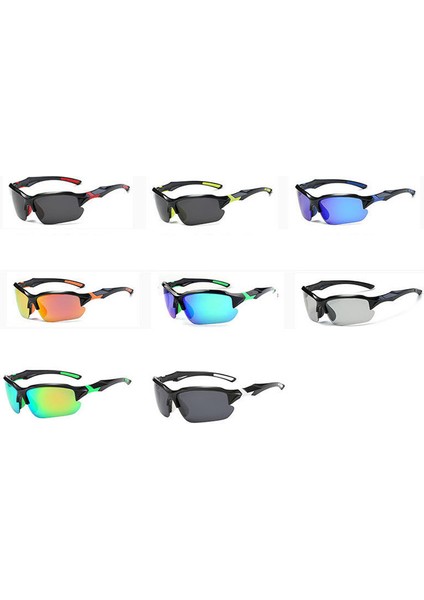 No.4 Tarzı Renk Değiştiren Bisiklet Gözlükleri Rüzgar Geçirmez Bisiklet Gözlükleri Sportunglasses Çok Renkli Bisiklet Gözlükleri Erkekler Için Kadın Mtb Gözlüğü (Yurt Dışından)