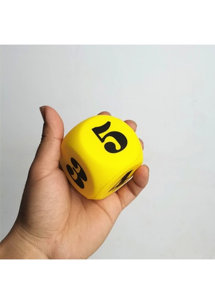 Turuncu Tarzı 1 Adetbig Haneli Zar Yumuşak ve Elastik Yardım Çocuk Biliş Renk Katı Sünger Oyuncak Yan Uzunluk 6 cm (Yurt Dışından) fırsatları