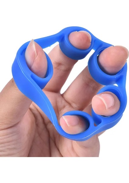 Derin Mavi Tarzı Yeni Parmak Eğitmeni Egzersiz Silikon Parmak Tutucu Mukavemet Eğitmeni Direnç Bandı El Kavraması Bilek Yoga Sedyesi kg (Yurt Dışından) modelleri