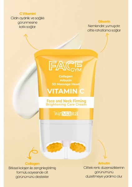 Vıtamın C & Brıghtenıng (Sarı) Face Gym 80 ml