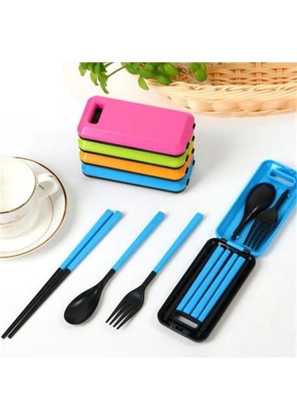 Turuncu Tarzı Çok Işlevli Katlanır Yemek Takımı Taşınabilir Dayanıklı Açık Kamp Yürüyüş Seyahat Ekipmanları Çatal Çubuk Sofra Seti (Yurt Dışından) fiyatları