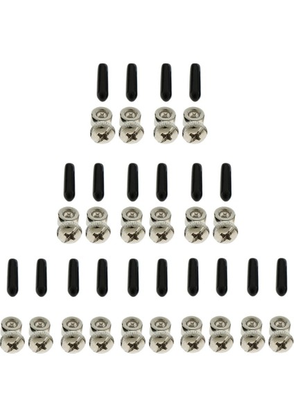 10 Takım Yedek Vida ve Hız Atlama Ipi Kablosu Atlama Ipi Kablosu Bileşen Parçaları Için Kapaklar Biter (Yurt Dışından) modelleri