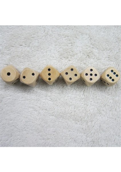 Zar Dayanıklı Altı Taraflı Ahşap Zar Yard Dices Oyun Öğretimi Için Elek (Yurt Dışından) fırsatları