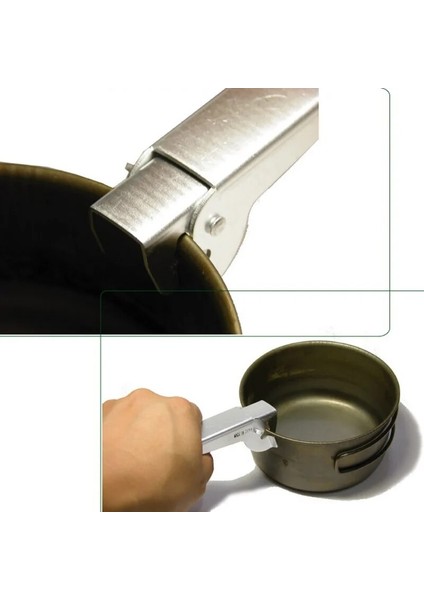No.1 Tarzı Kamp Pot Pan Tutucu Kolu Kase Tutucu Outdkware Turizm Için Sofra Anti-Güveç Pan Tutucu Tutucu (Yurt Dışından) fırsatları