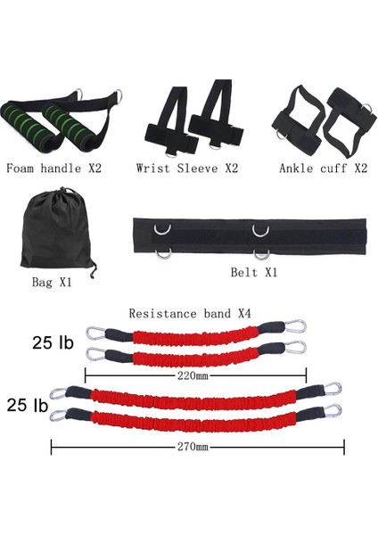20 Libre Tarzı S Beden Fitness Direnç Bandı Bacaklarda ve Kollarda Boks Için Set Fitness Bandı Muay Thai Home Gym Zıplayan Güç Eğitimi Ekipmanları (Yurt Dışından) fırsatları