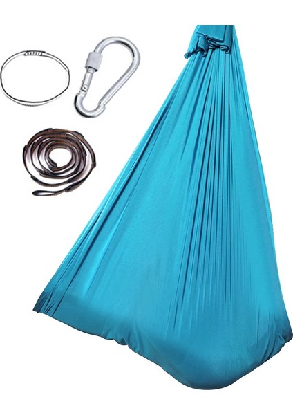 Mavi Göl Stili Çocuklar Pamuk Açık Kapalı Salıncak Hamak Sarılmak Için Duyusal Çocuk Terapisi Yumuşak Elastik Koli Sabit Koltuk Salıncak (Yurt Dışından)