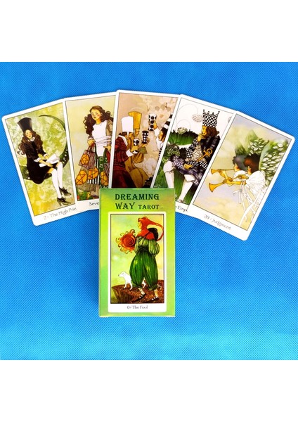 78 Adet TX225 Tarzı 2021 Yeni Rüya Yolu Tarot Kartları ve Pdf Rehberlik Kehanet Güverte Eğlence Partileri Masa Oyunu Desteği (Yurt Dışından)