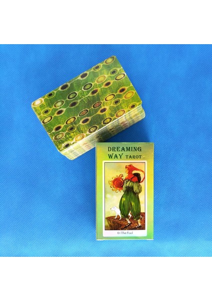 78 Adet TX225 Tarzı 2021 Yeni Rüya Yolu Tarot Kartları ve Pdf Rehberlik Kehanet Güverte Eğlence Partileri Masa Oyunu Desteği (Yurt Dışından)