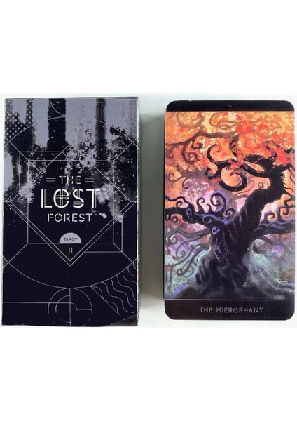 Deri Kart Sahibinin Stili Kayıp Orman Tarot Güverte Boş Zaman Partisi Masa Oyunu Yüksek Li Falcılık Kehanet Oracle Kartları, Pdf Rehberi ile (Yurt Dışından)